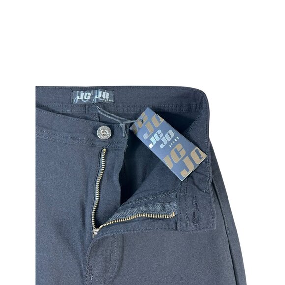 NEW JC & JQ Jeans Bell Bottom Ultra Flare Black Women's Sz Medium Stretch NWT - Picture 7 of 12